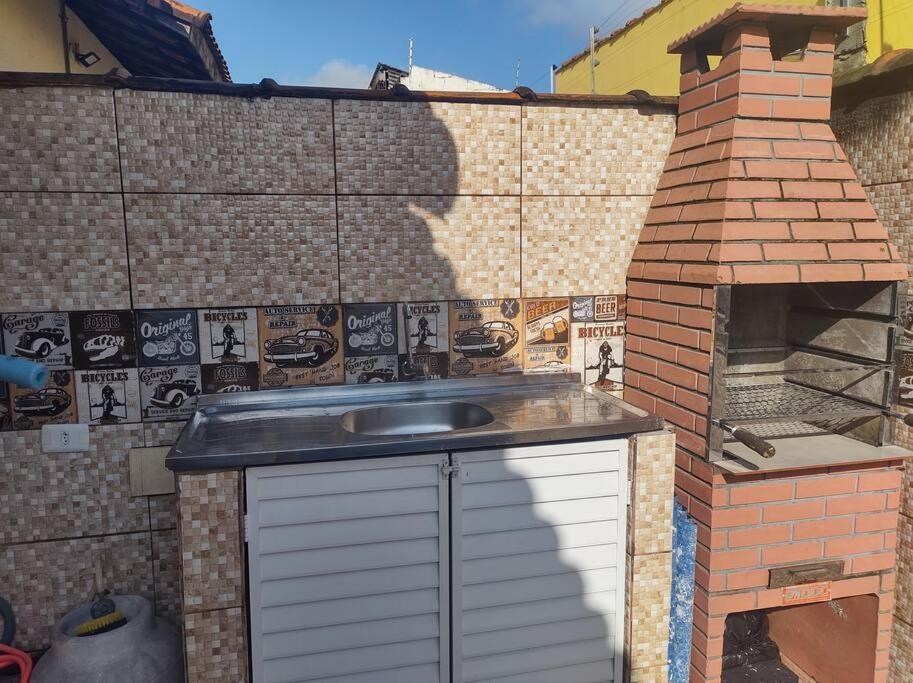 Casa Cond Fechado Com Piscina Diaria Gratis Vila Itanhaém Exterior foto