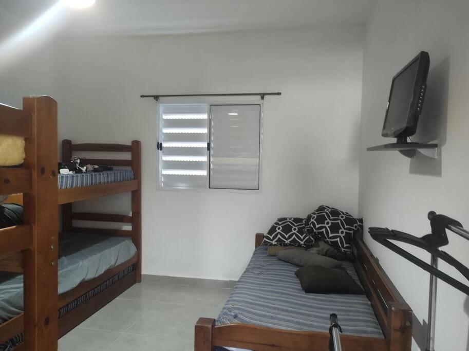 Casa Cond Fechado Com Piscina Diaria Gratis Vila Itanhaém Exterior foto